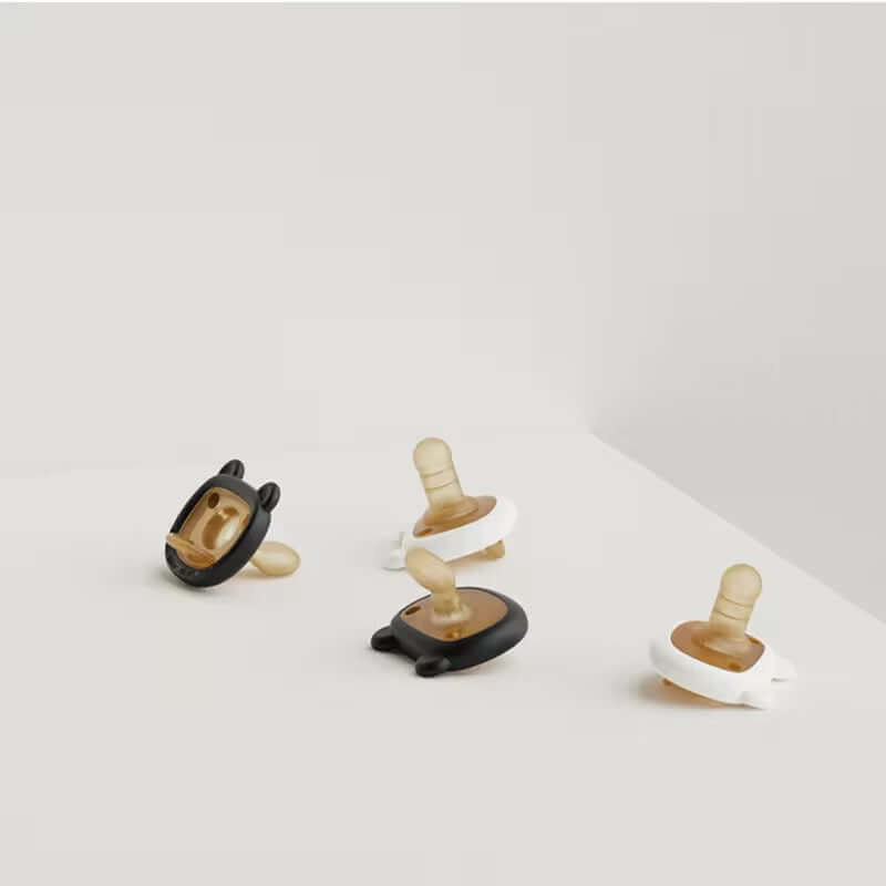 Sucettes silicone bébé 2 pièces - Sans BPA orthodontiques