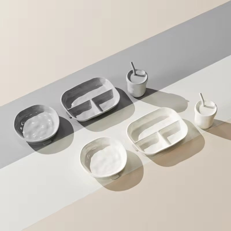 Ensemble Vaisselle en silicone 3 pièces