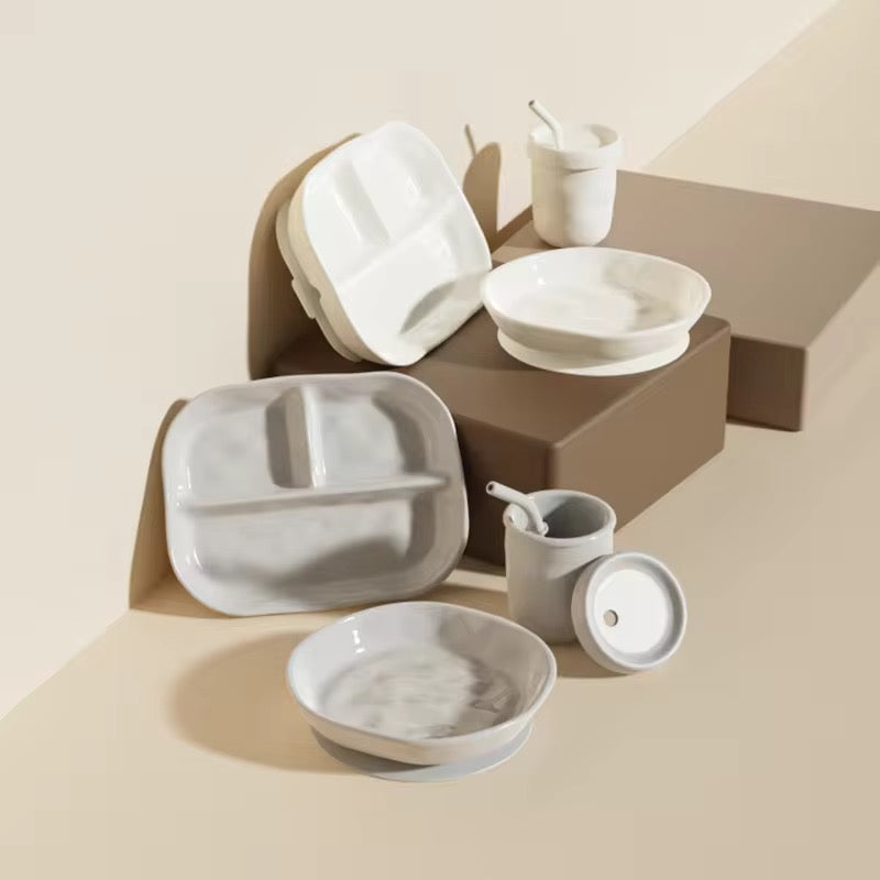 Ensemble Vaisselle en silicone 3 pièces