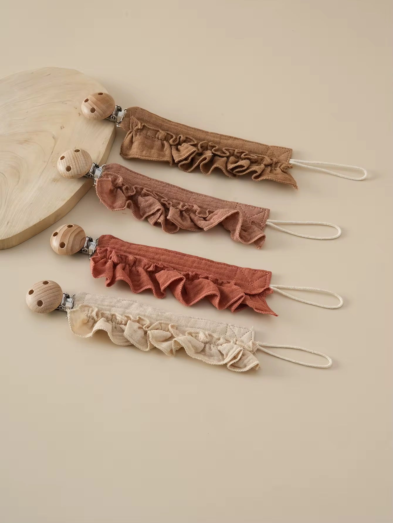 Ensemble d'attache Tétine Sécuritaire 4 pièces