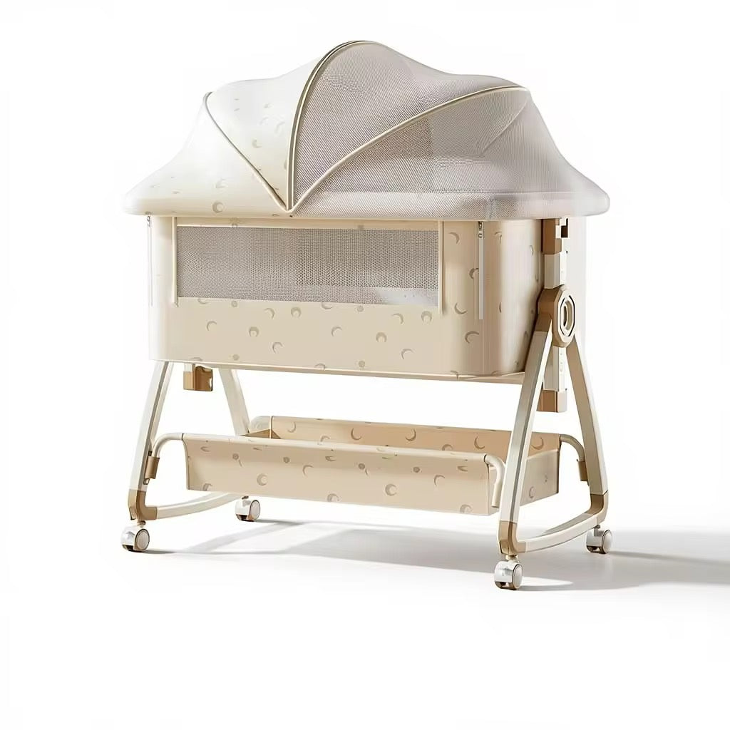 Lit pliant portable à hauteur réglable