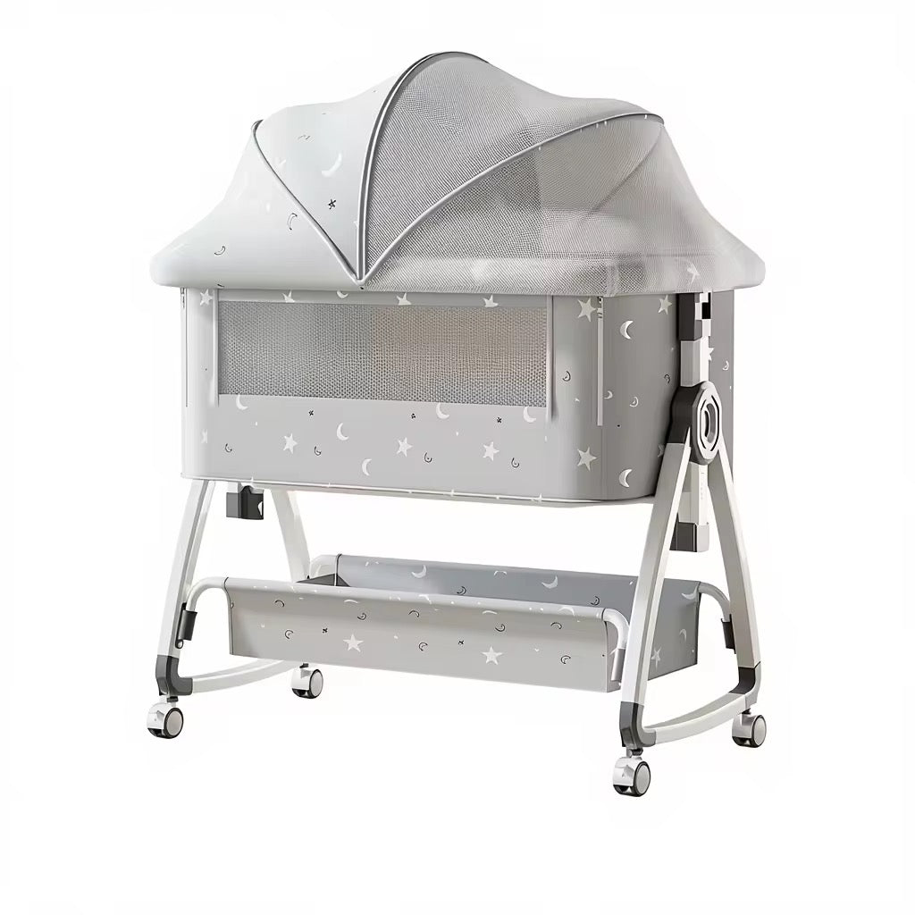 Lit pliant portable à hauteur réglable